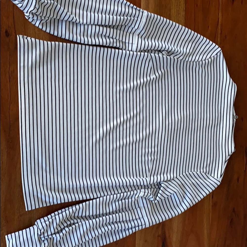 Ann Taylor Lantern Sleeve Top Size XXS